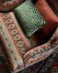 Chair upholstered in Dorian by Colefax and Fowler