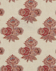 Poppy Paisley GP&J Baker Red Headboard Sengegavl