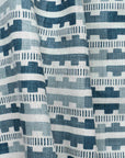 Cathy Nordstrøm Marianne Indigo 100 % Linen fabric for headboards, pillows, seating cushions. 