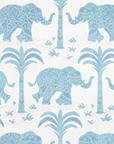 Elephant Velvet Thibaut Light Blue