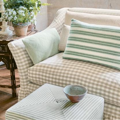 Minack Check Headboard