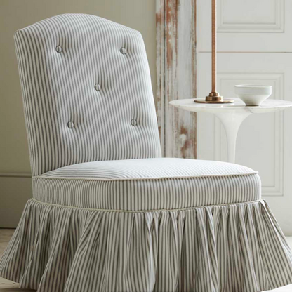Ticking Stripe Sengegavl